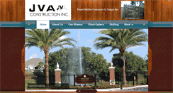 Desktop Screenshot of jvaconstruction.com